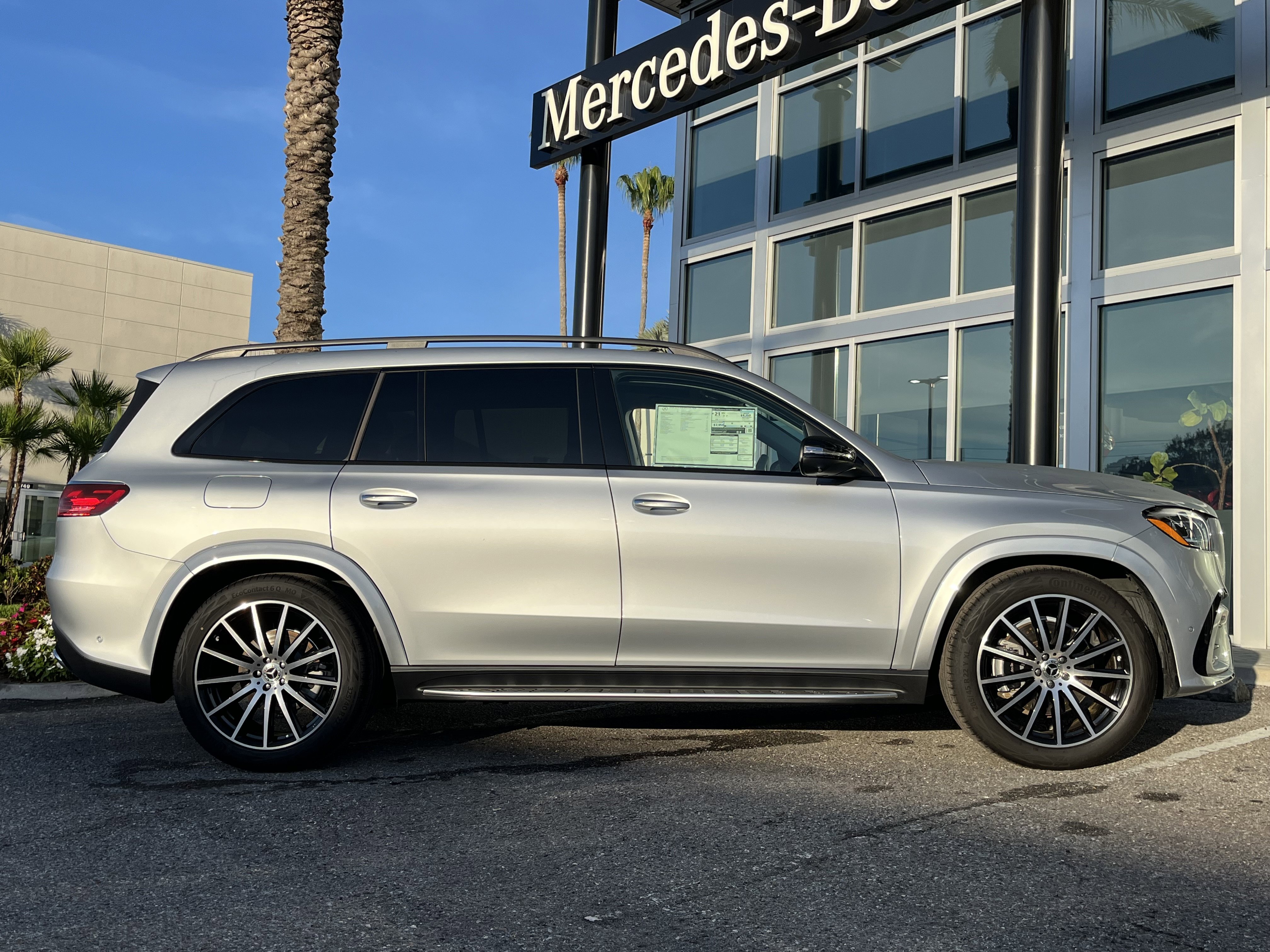 New 2026 CIRRUS SILVER Mercedes-Benz GLS 450 image 8
