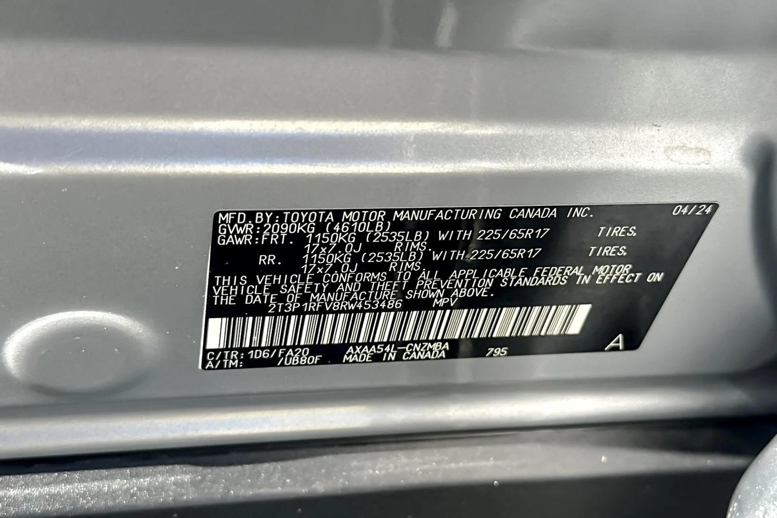 Used 2024 Silver Sky Metallic Toyota XLE image 27