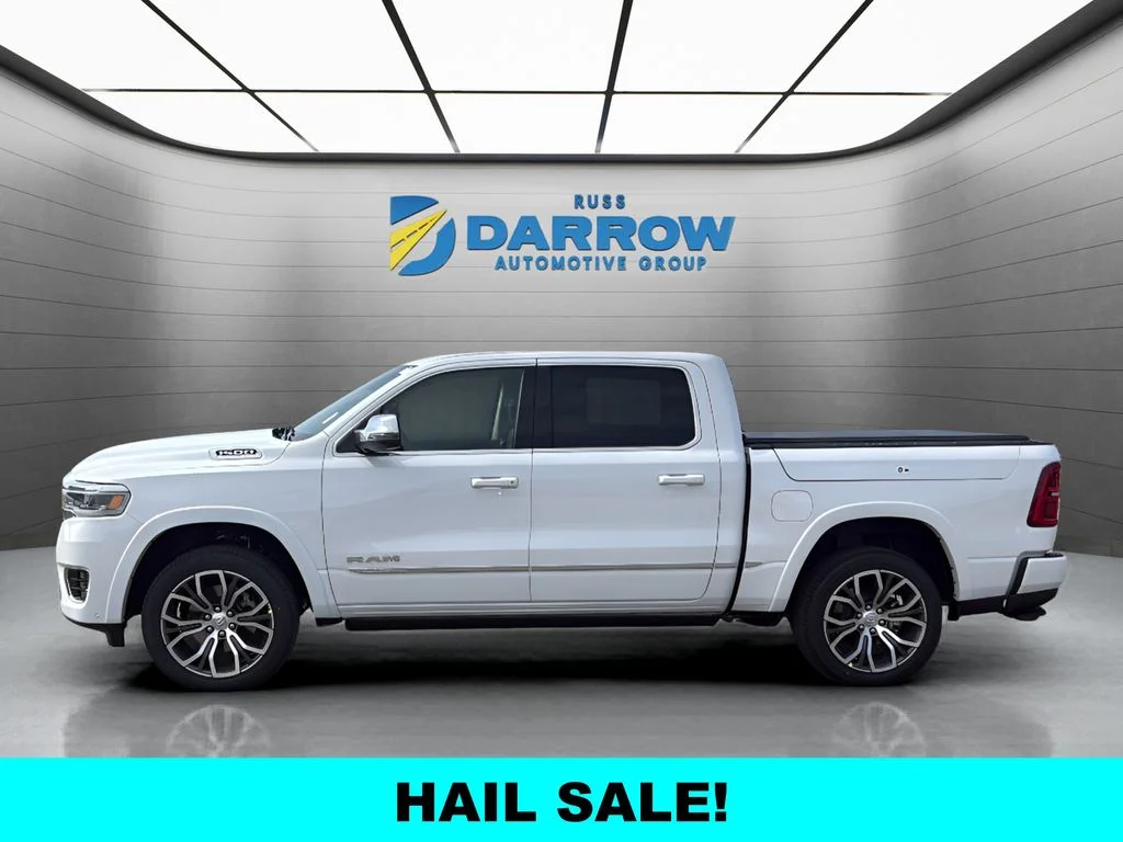 New 2026 Ivory White Tri-Coat Pearl-Coat Exterior Paint RAM Tungsten image 2
