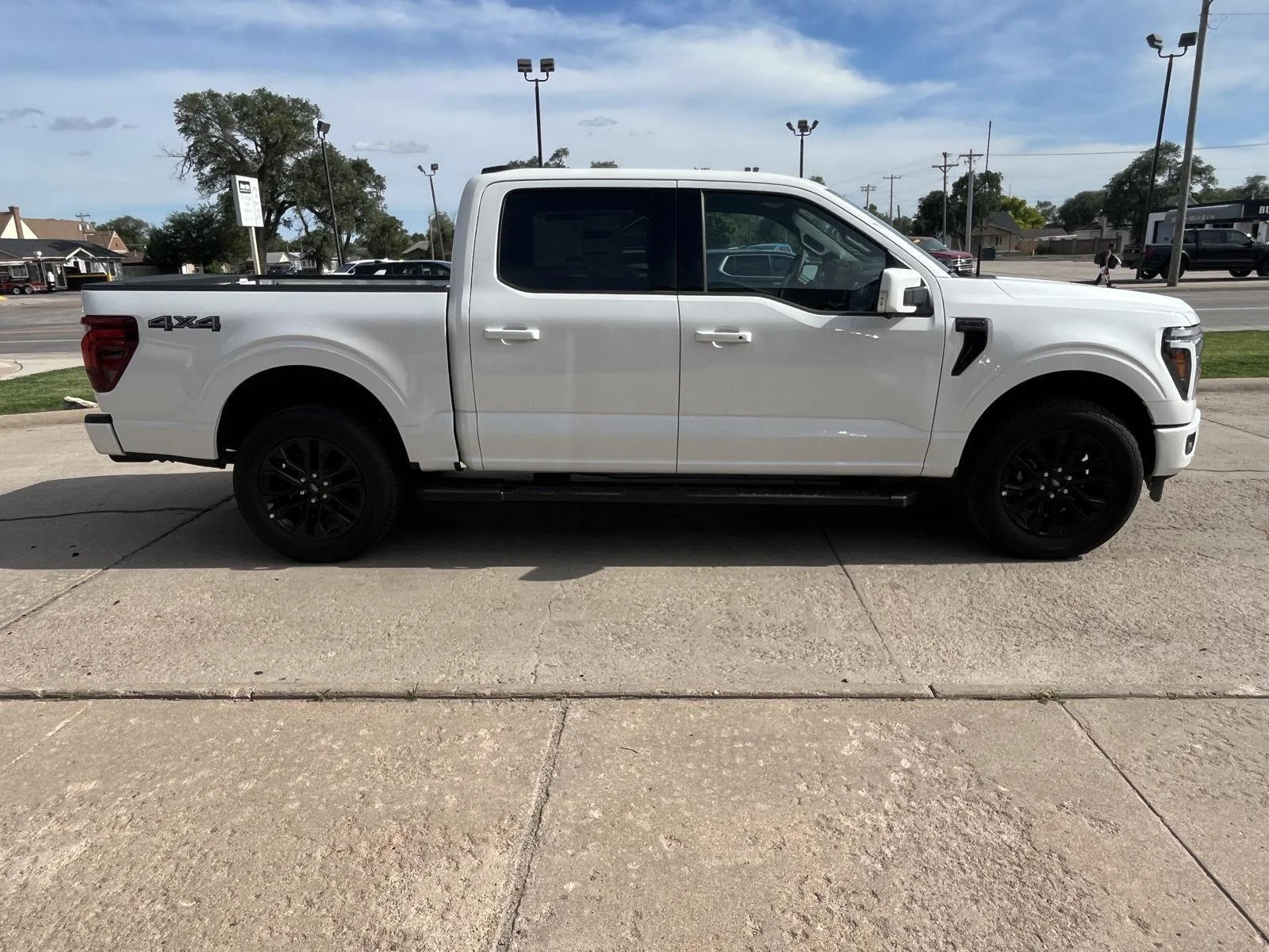 New 2026 Star White Metallic Tri-Coat Ford Lariat® image 5