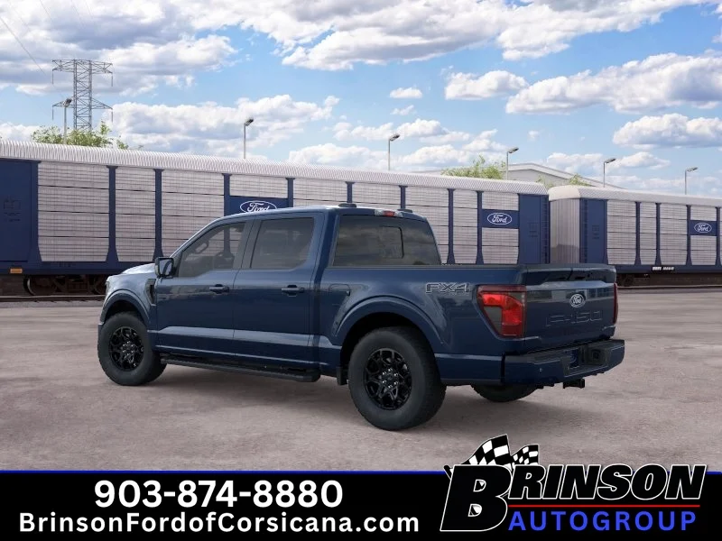 New 2026 Antimatter Blue Metallic Ford XLT image 4
