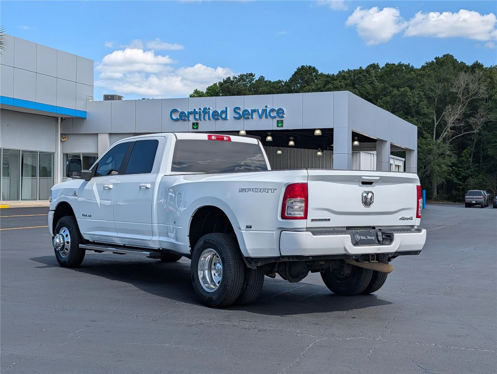 Used 2023 Bright White Clearcoat Ram Big Horn image 3