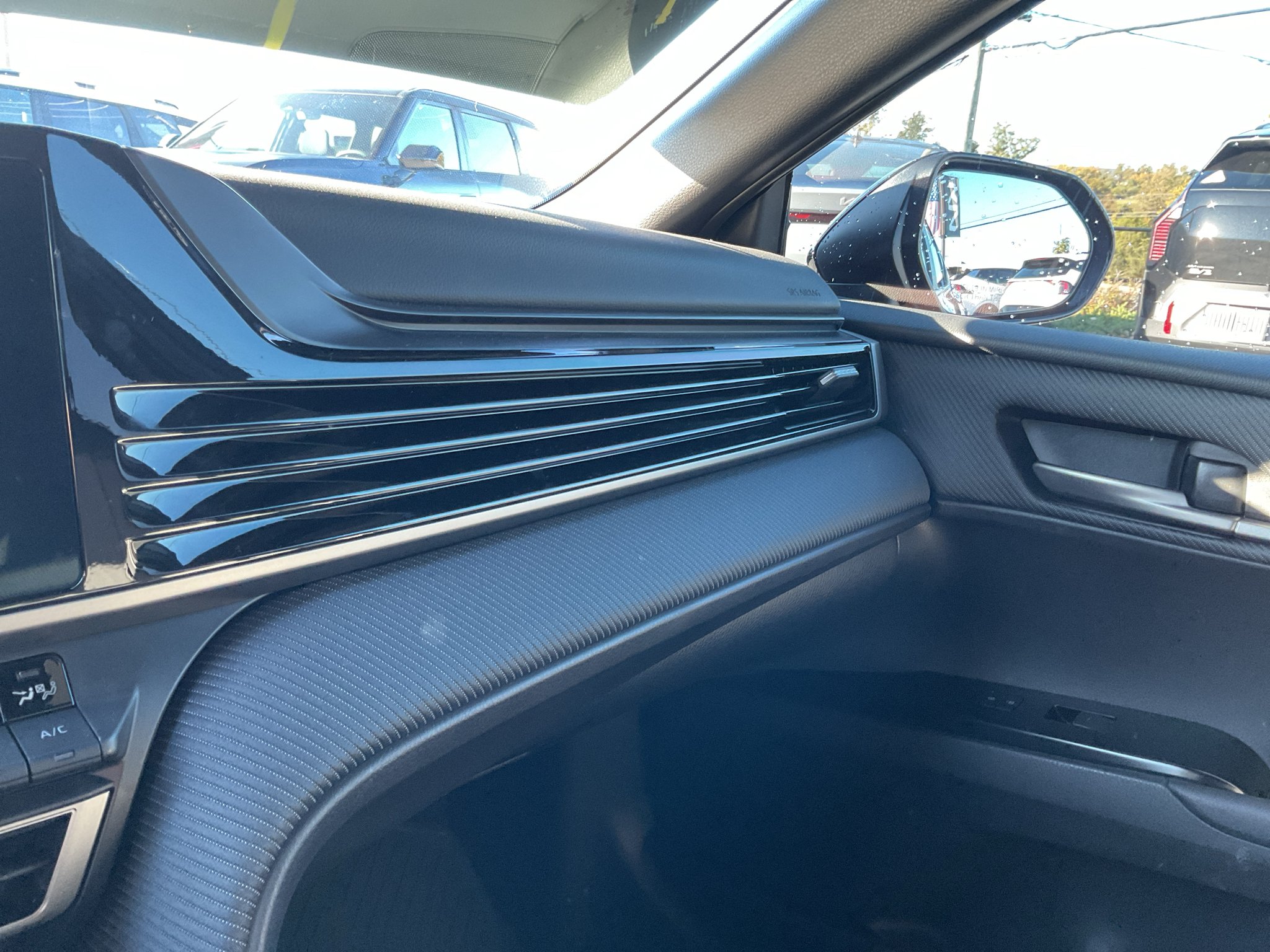 Used 2025 Midnight Black Metallic Toyota SE image 28