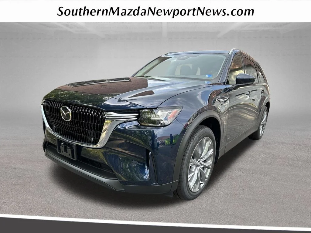 New 2026 Deep Crystal Blue Mica Mazda 3.3 Turbo Preferred image 1