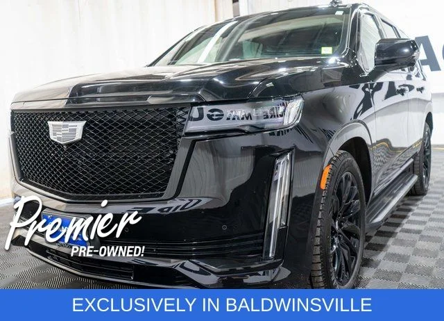 Used 2021 Black Cadillac Sport image 2