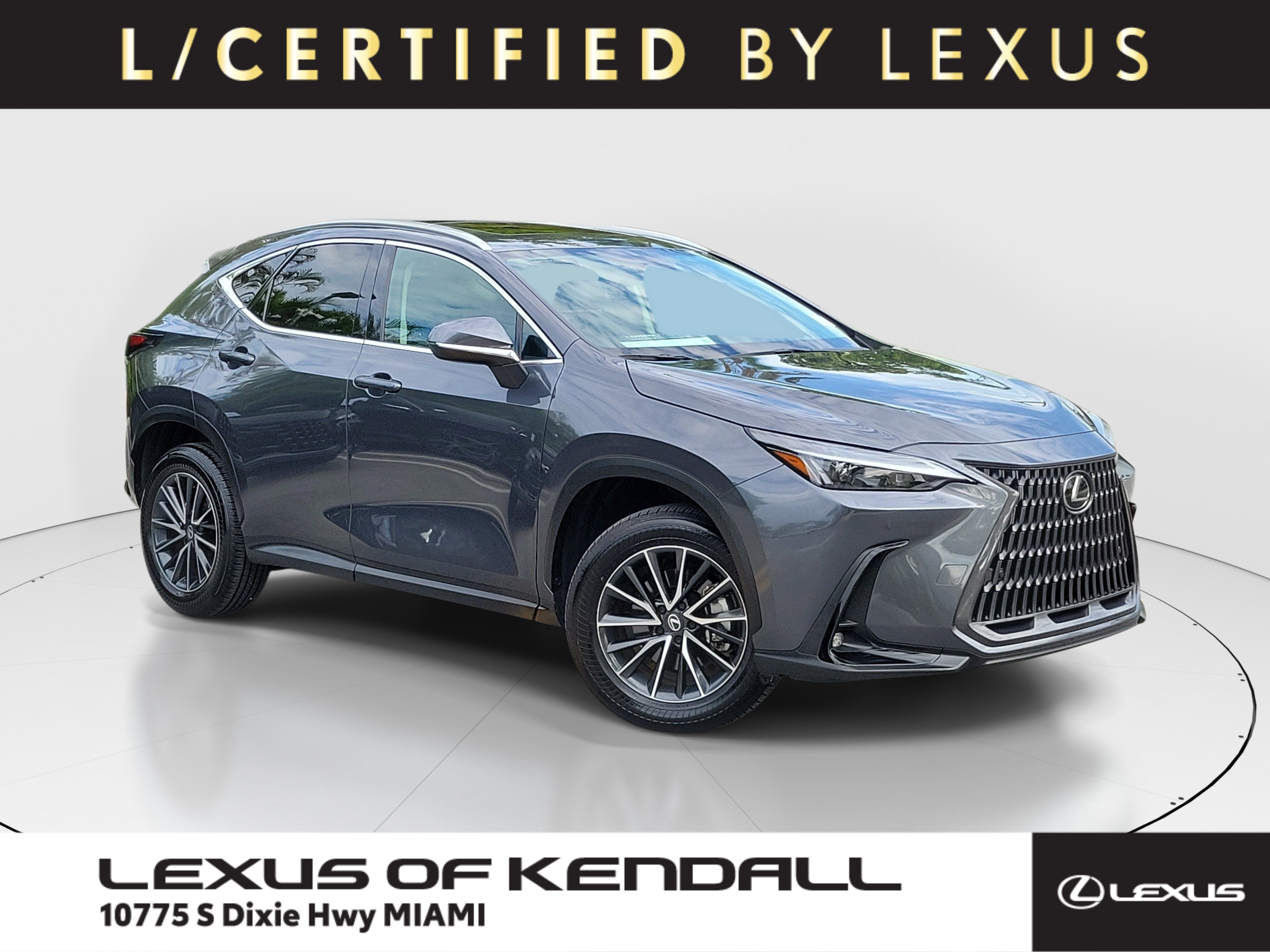 Certified Used 2026 Cloudburst Gray Lexus NX 350 image 1