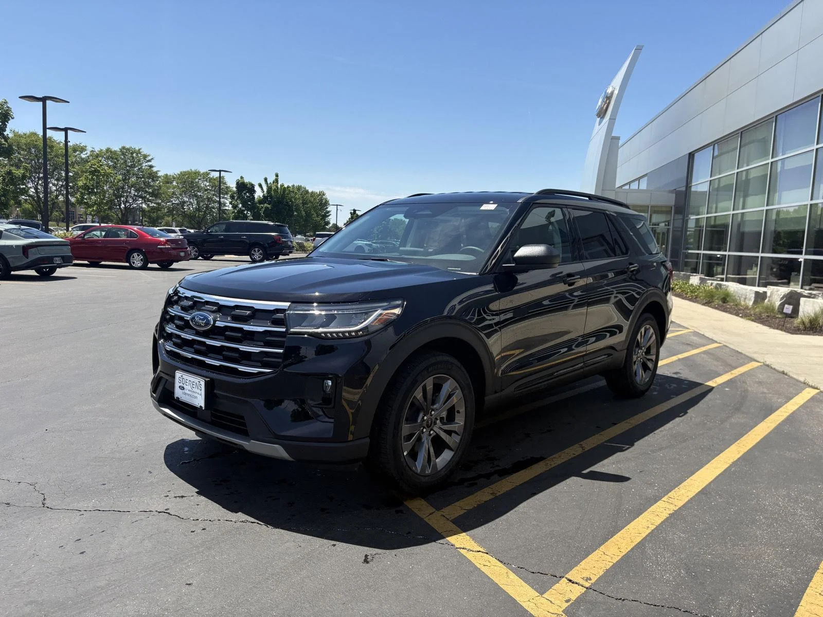 New 2026 Agate Black Metallic Ford Active image 3