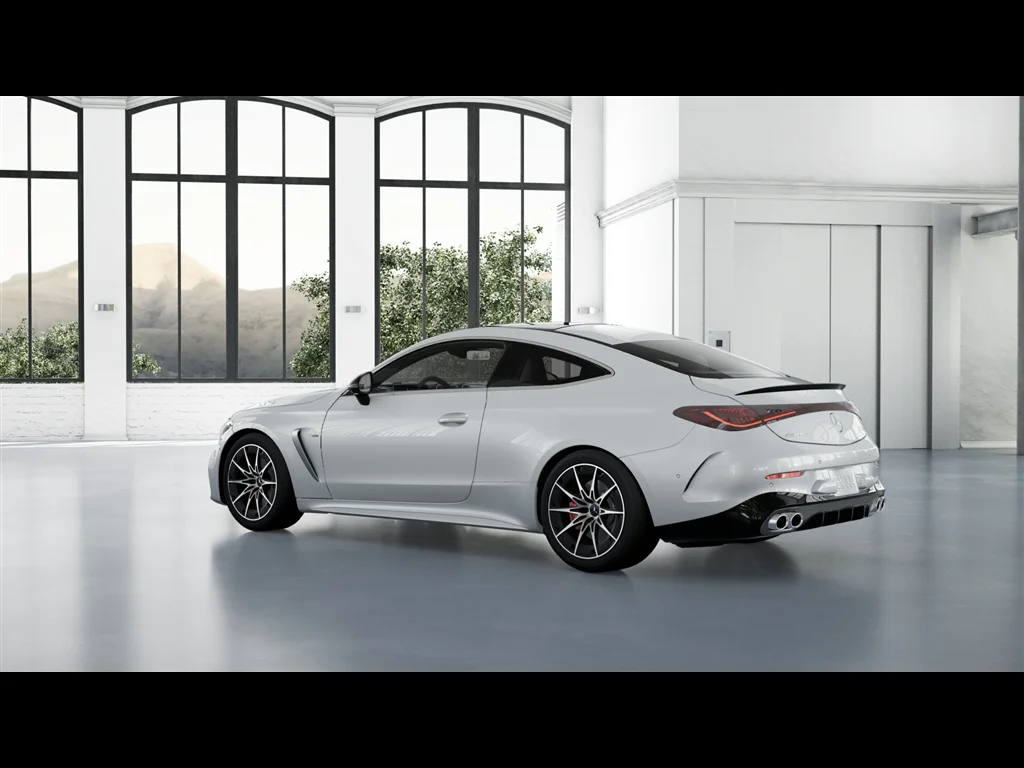 New 2026 MANUFAKTUR Moonlight White Metallic Mercedes-Benz AMG® CLE 53 4MATIC+ Coupe image 25