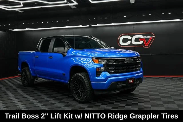 New 2025 Riptide Blue Metallic Chevrolet Custom image 4