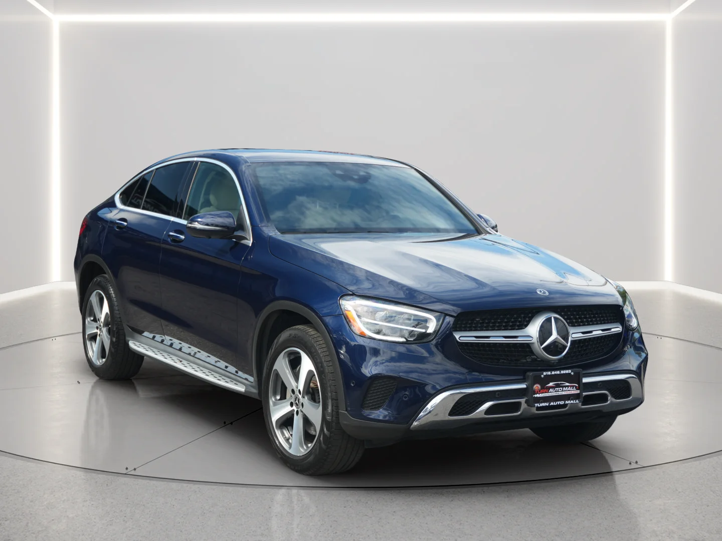 Used 2021 Lunar Blue Metallic Mercedes-Benz GLC 300 image 7