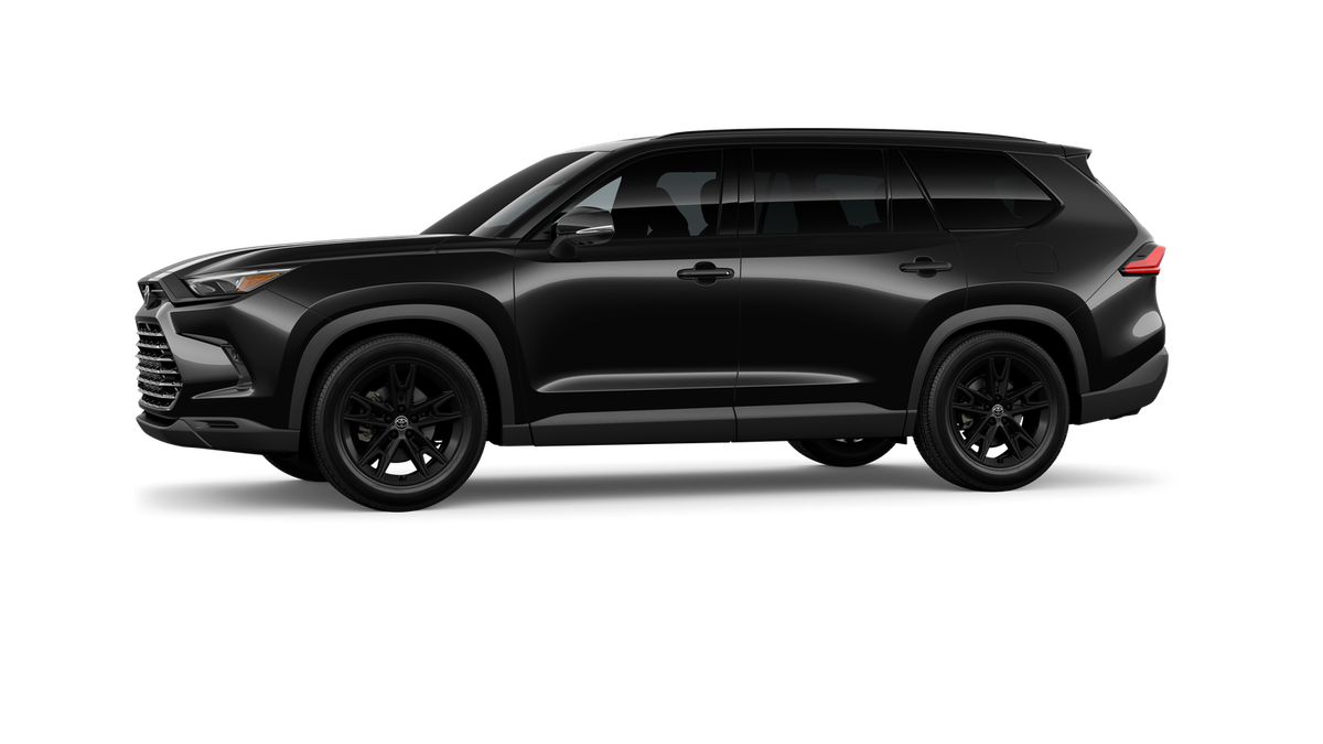 New 2026 Midnight Black Metallic Toyota Hybrid Nightshade image 3