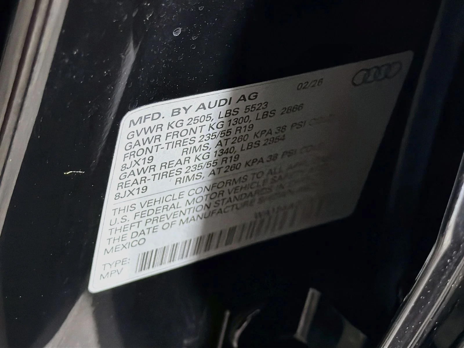 Certified Used 2026 Black Audi 2.0T Premium Plus image 33