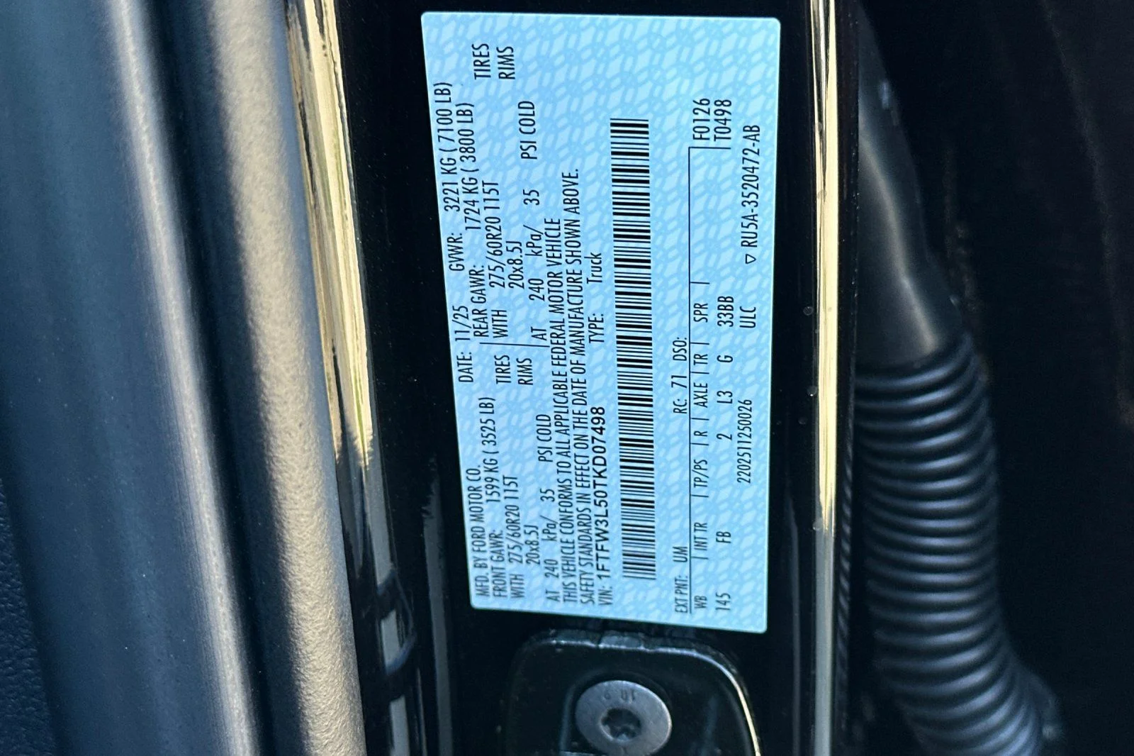 New 2026 Agate Black Metallic Ford XLT image 31