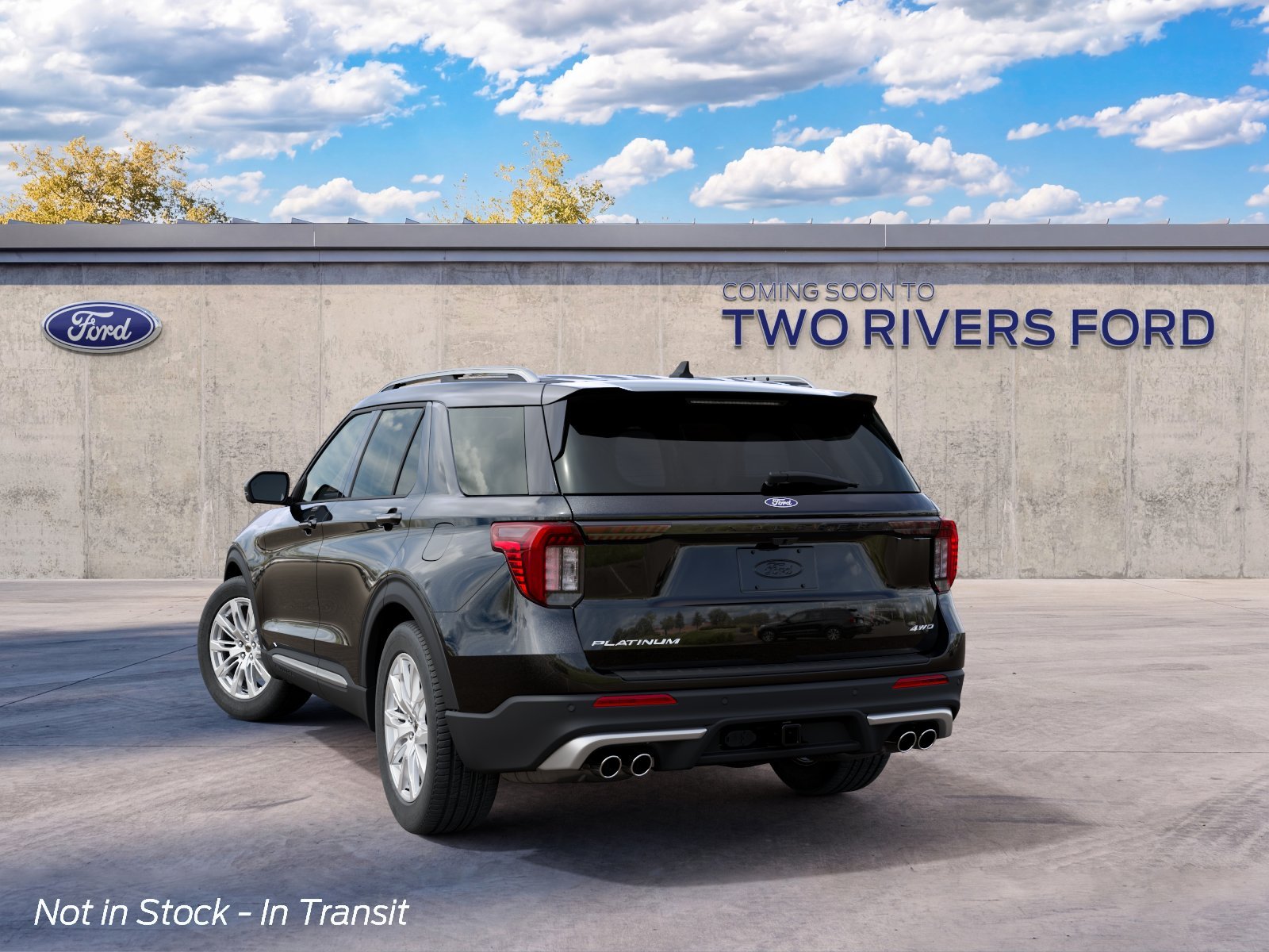 New 2027 Agate Black Metallic Ford Platinum™ image 8