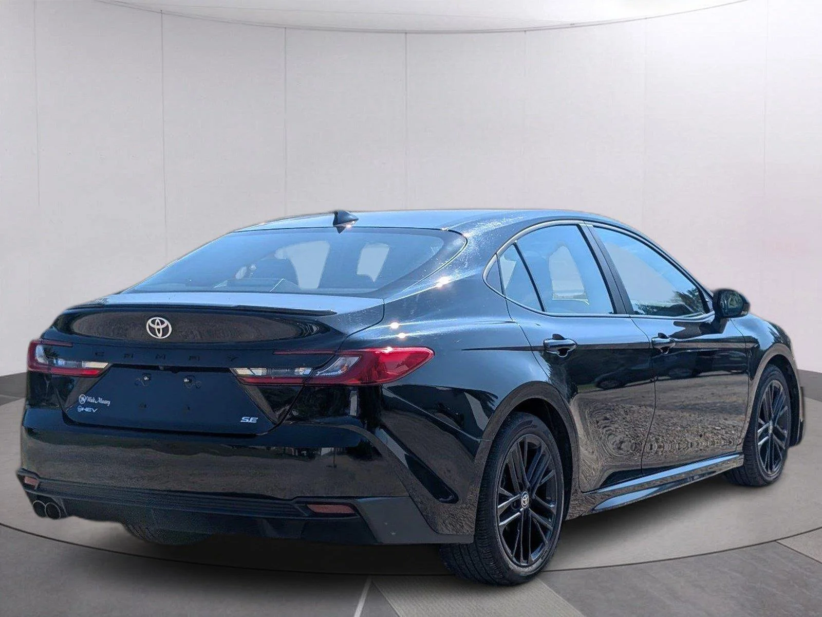 Used 2025 Midnight Black Metallic Toyota SE image 7
