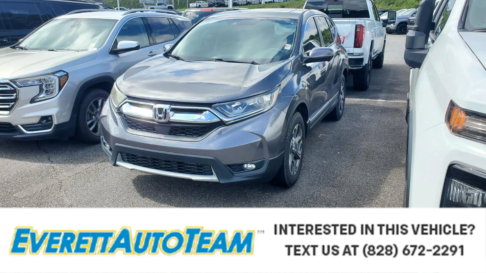 Used 2017 Modern Steel Metallic Honda EX image 1