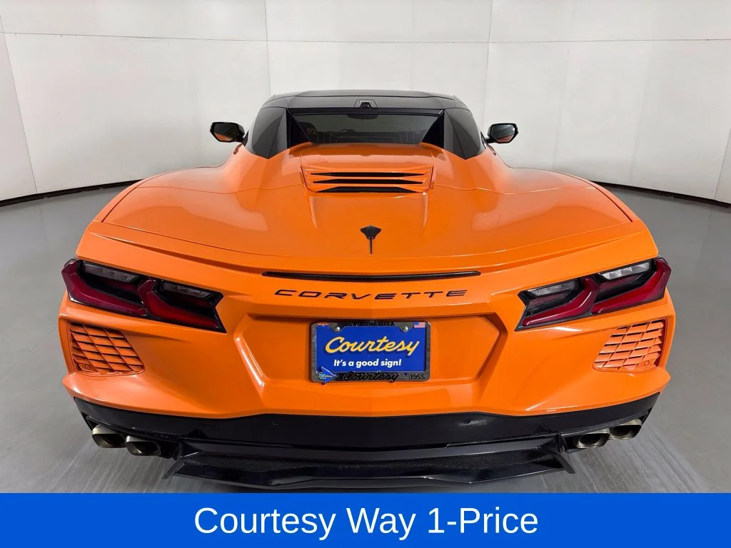 Used 2022 Orange Chevrolet Stingray image 9