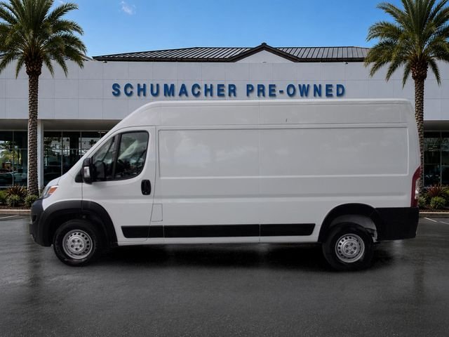 Used 2025 Bright White Clearcoat Ram High Roof image 4
