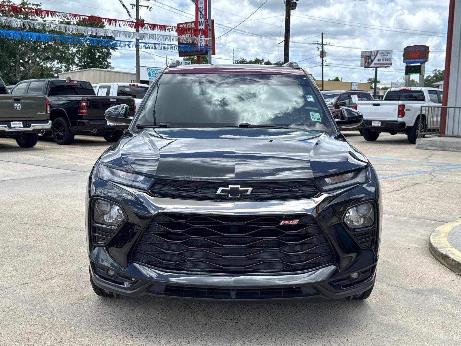 Used 2021 Mosaic Black Metallic Chevrolet RS image 2
