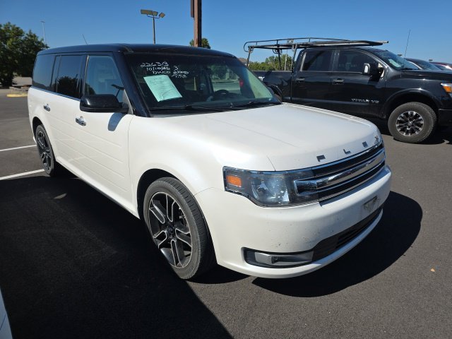 Used 2015 White Platinum Clearcoat Metallic Ford SEL image 5