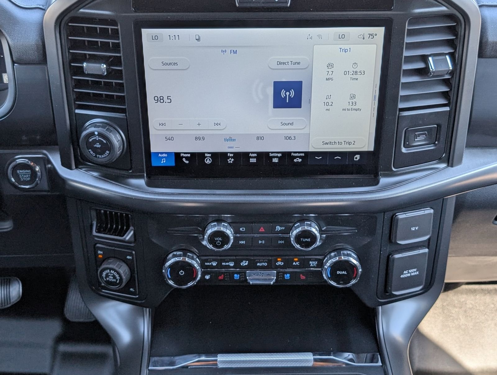 New 2026 Carbonized Gray Metallic Ford Lariat image 7