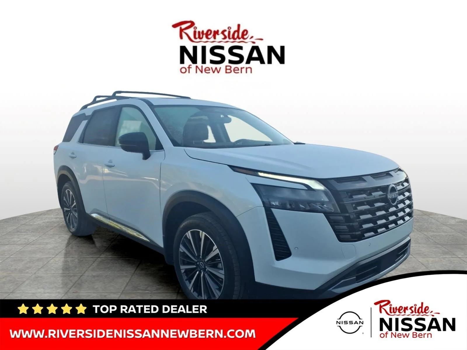 New 2026 Everest White Pearl TriCoat Nissan Platinum image 1