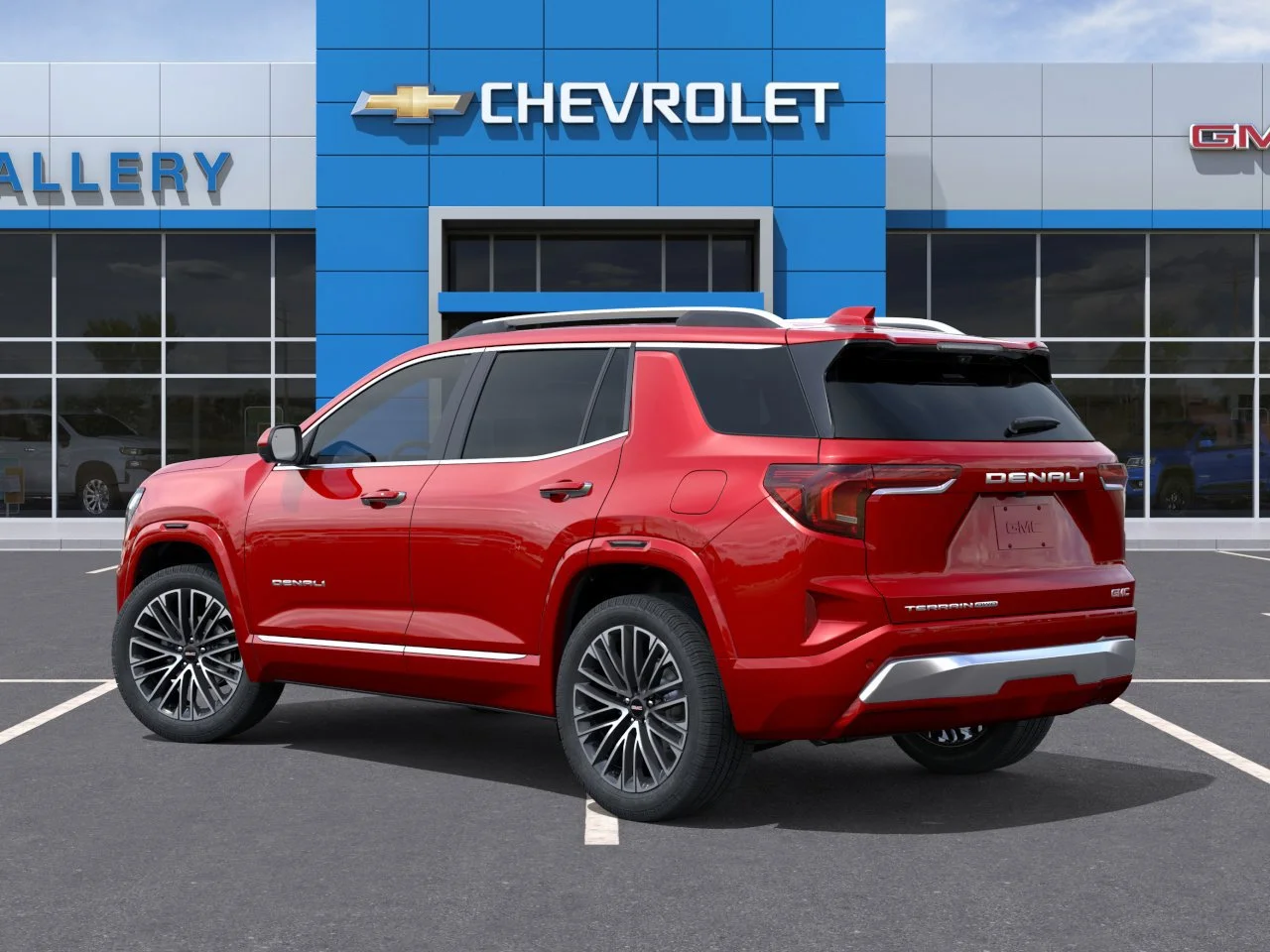 New 2026 Volcanic Red Tintcoat GMC Denali image 3