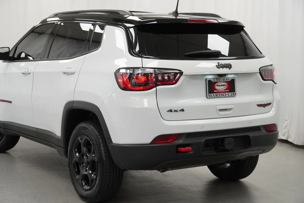 Certified Used 2023 White Jeep Trailhawk image 23