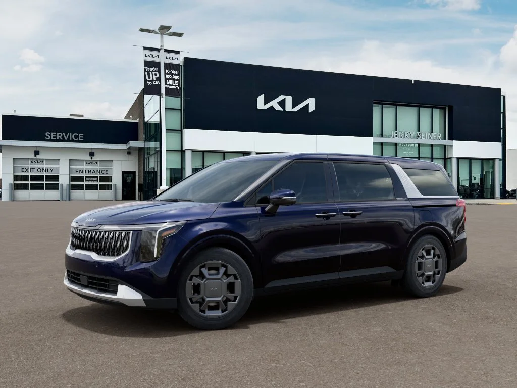 New 2026 Deep Chroma Blue Kia EX image 3