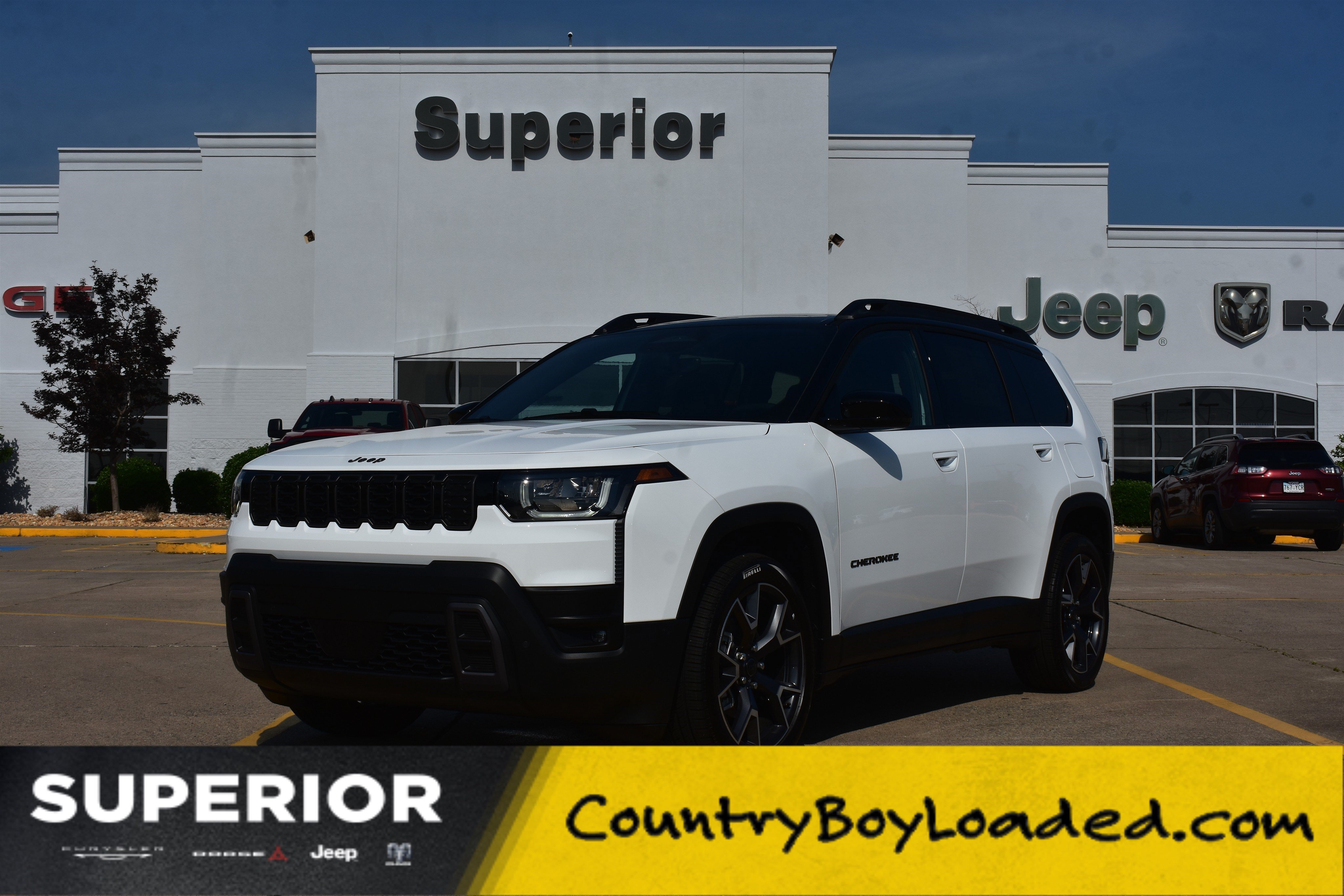 New 2026 Bright White Clear-Coat Exterior Paint Jeep Overland image 1