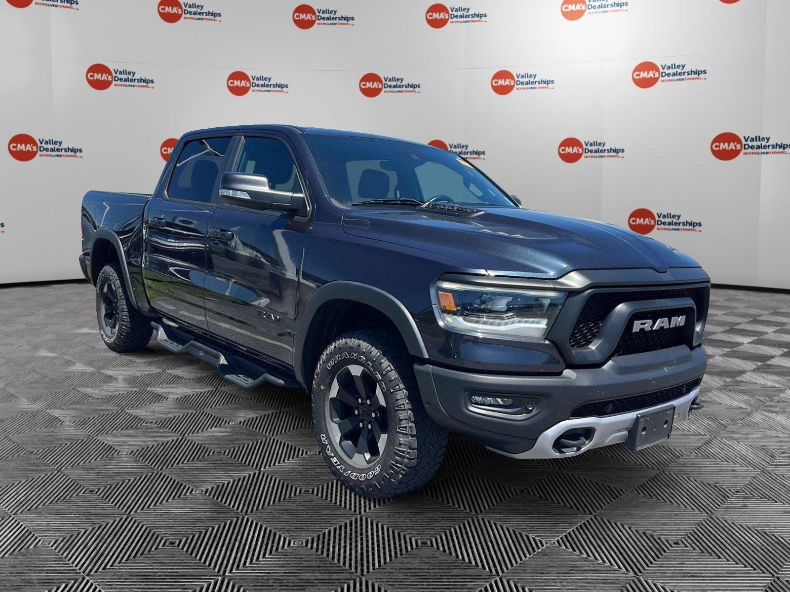 Used 2021 Maximum Steel Metallic Clearcoat Ram Rebel image 18