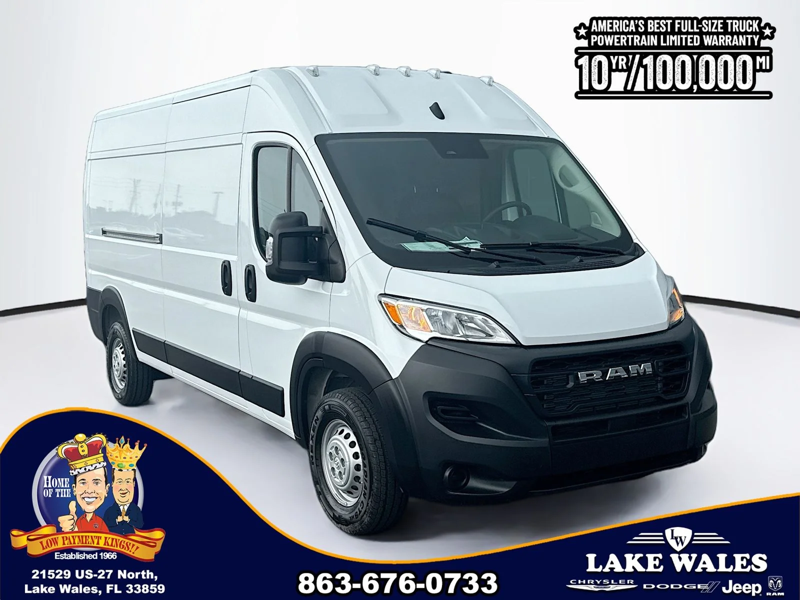 2026 RAM ProMaster Cargo Van Tradesman
