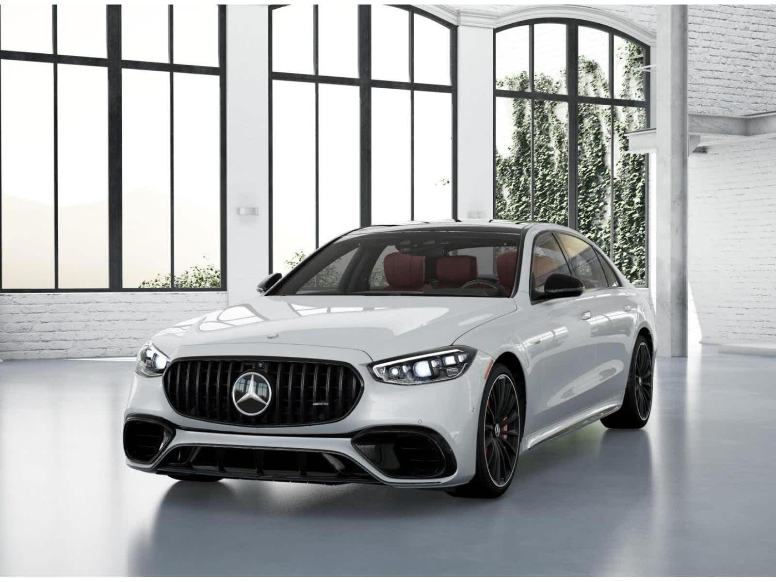 New 2026 MANUFAKTUR Moonlight White Metallic Mercedes-Benz AMG® S 63 E image 40