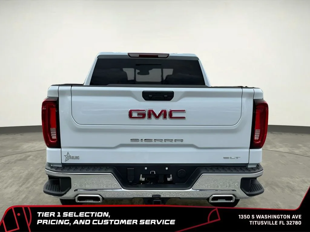 New 2026 Glacier White Tricoat GMC SLT image 6