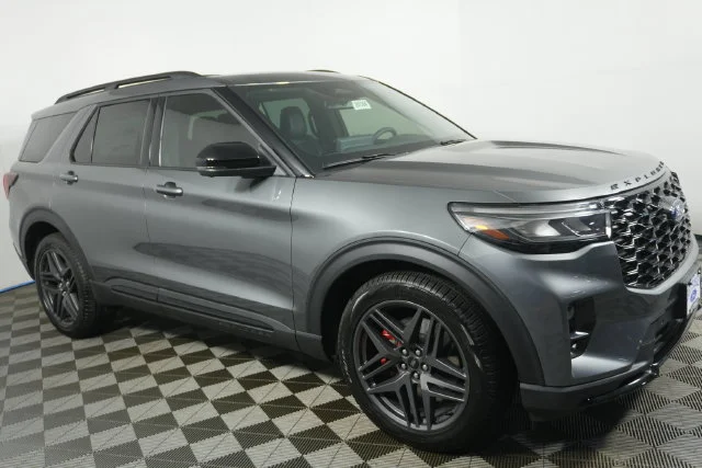 New 2026 Carbonized Gray Metallic Ford ST image 1