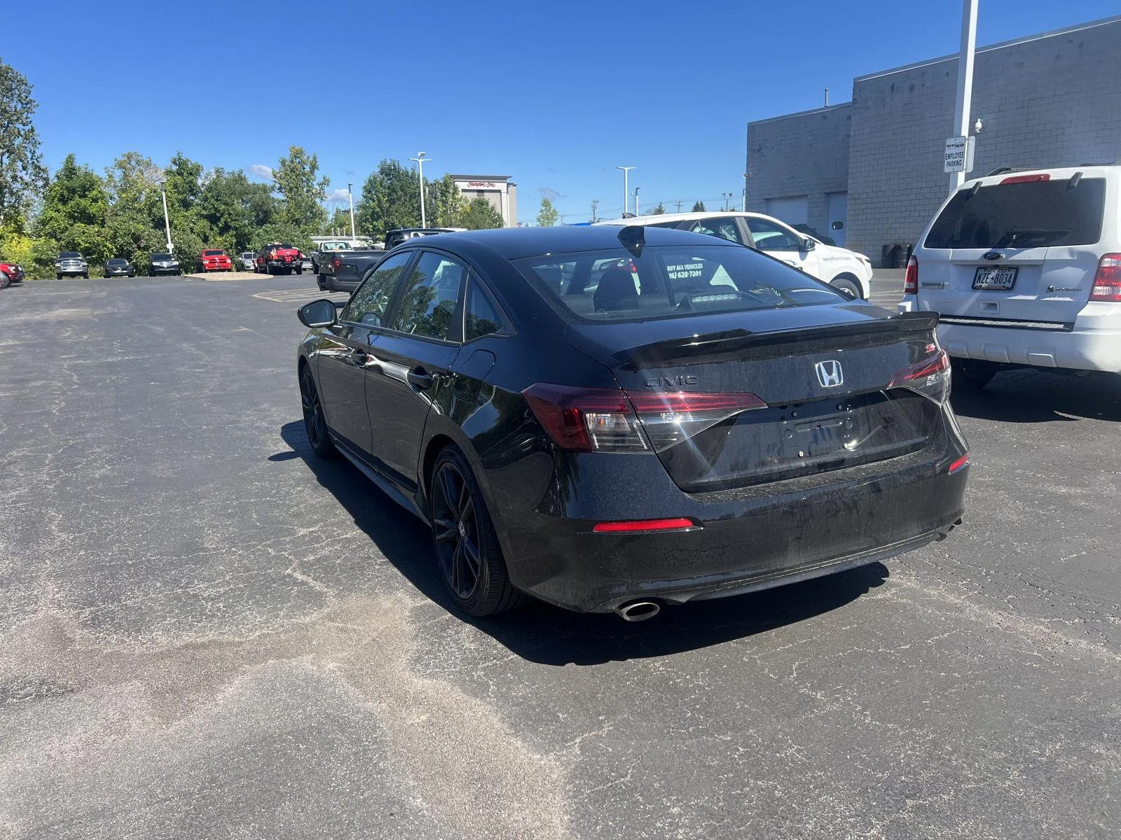 Used 2026 Crystal Black Pearl Honda SI image 15