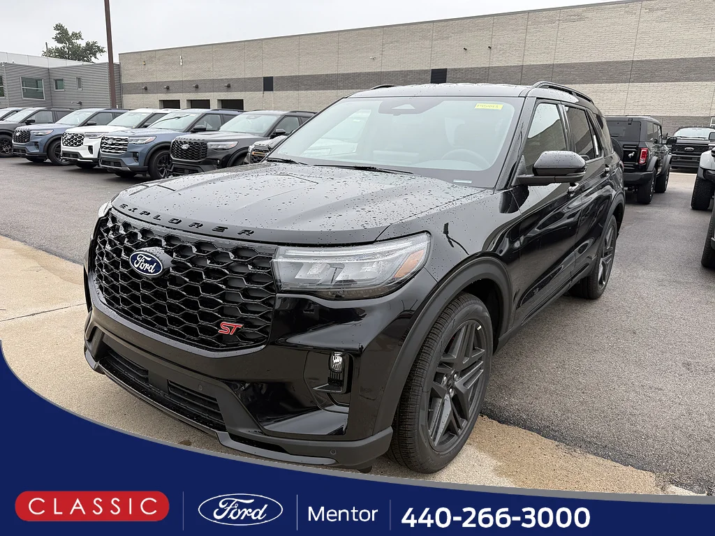 New 2027 Agate Black Metallic Ford ST image 1