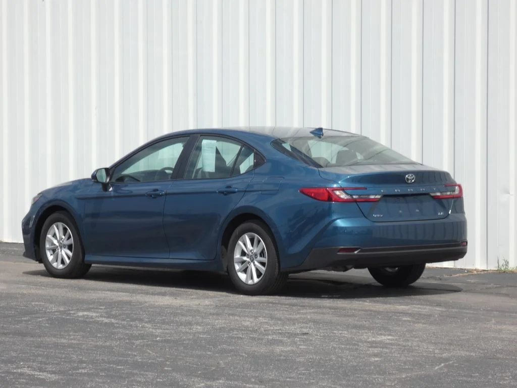 Used 2025 Blue Toyota LE image 33