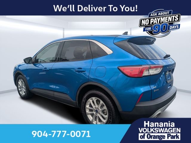 Used 2020 Blue Ford SE image 5