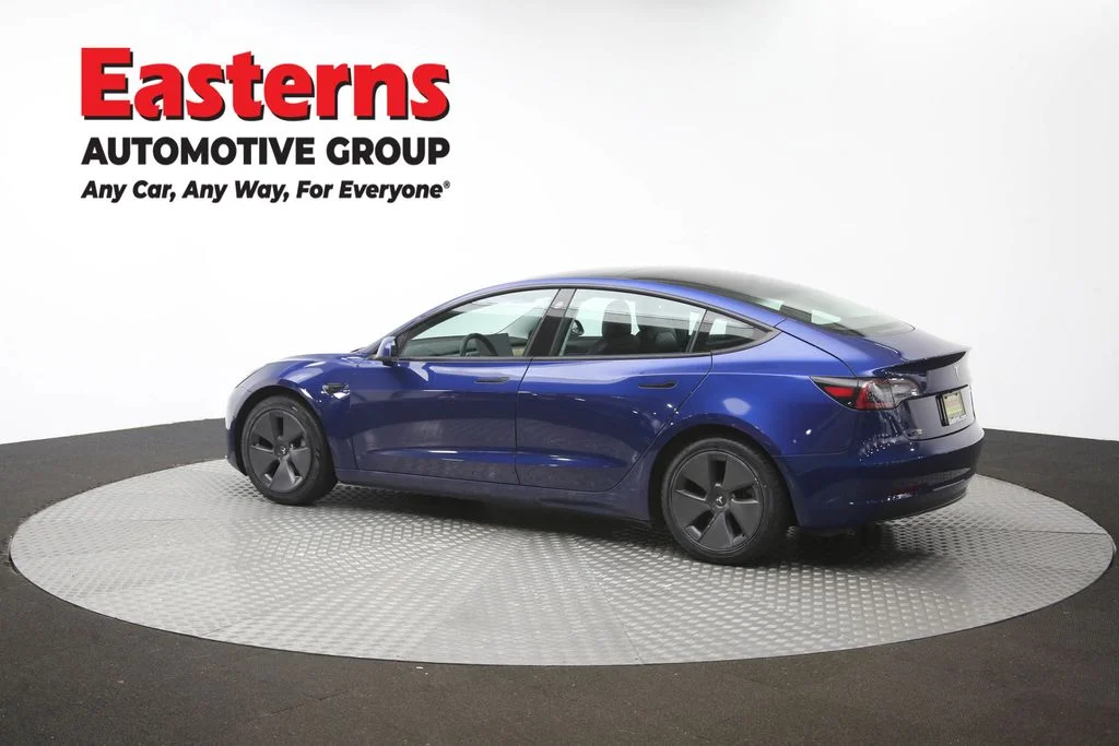 Used 2021 Blue Tesla Standard Range Plus image 57