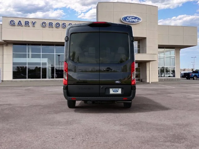 New 2027 Agate Black Metallic Ford Passenger Van XLT image 7
