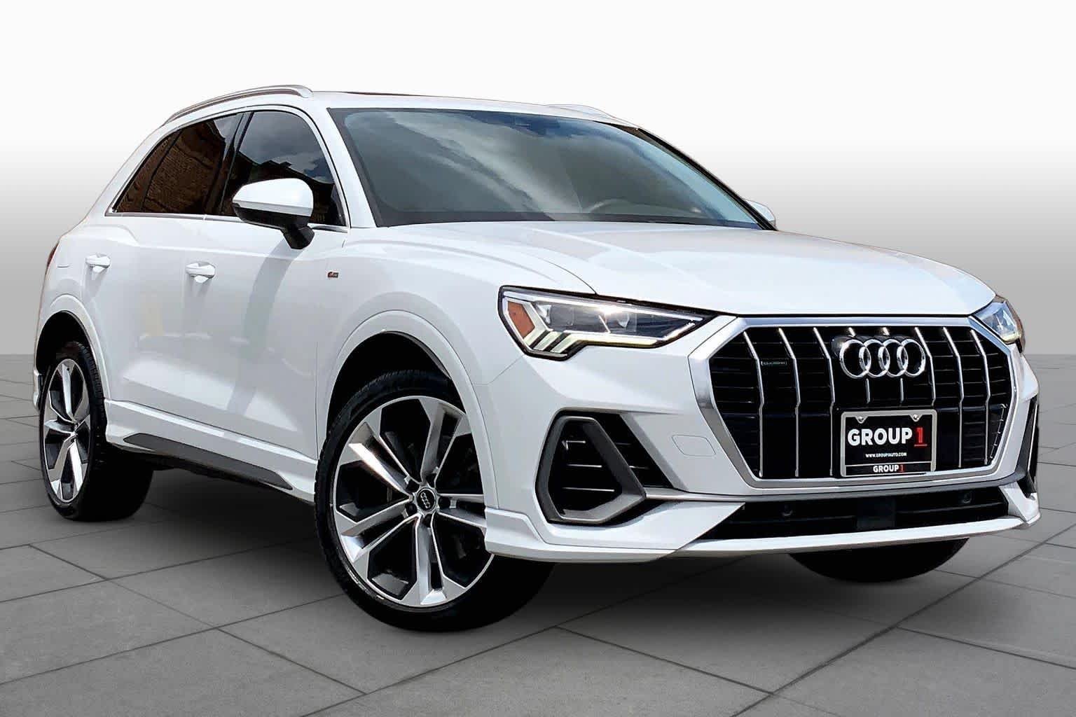 Used 2020 Glacier White Metallic Audi S line Premium Plus image 3
