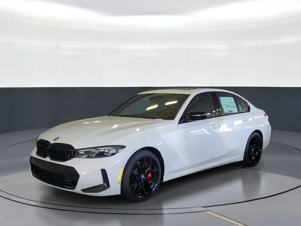 New 2026 White BMW 330i image 1