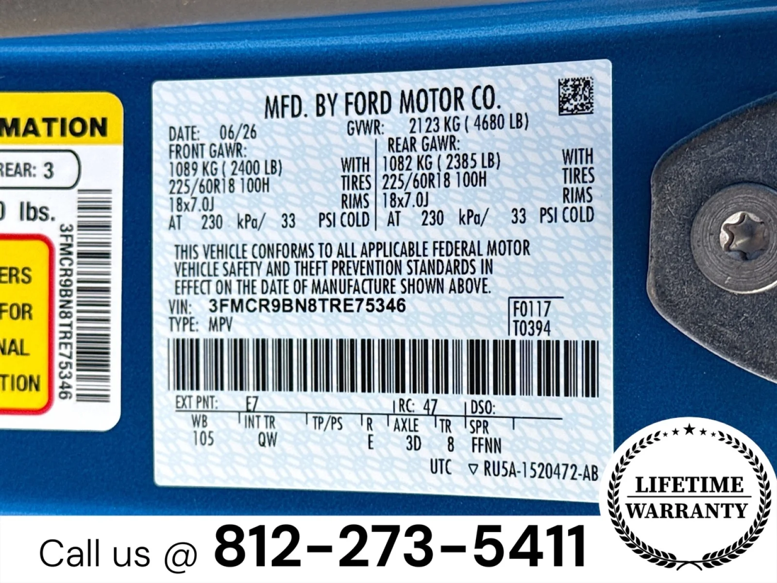 New 2026 Velocity Blue Metallic Ford Big Bend® image 32