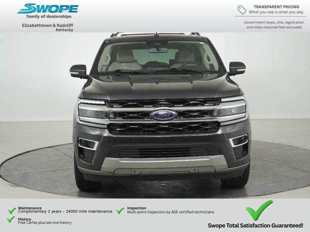 Used 2024 Dark Matter Gray Metallic Ford Limited image 12