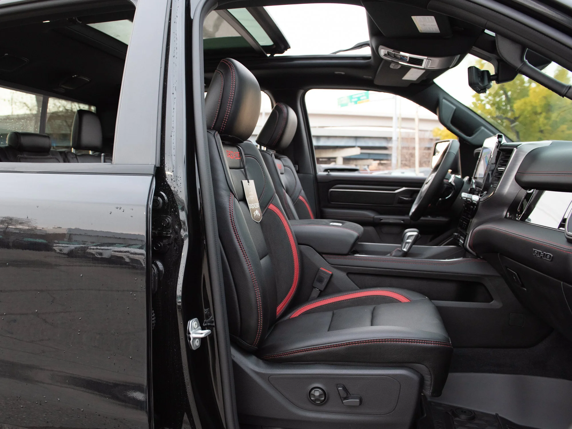 New 2026 Black RAM RHO* Crew Cab 4x4, 540HP, 35 Inch Tires, Massage Seats, Passenger Screen image 37