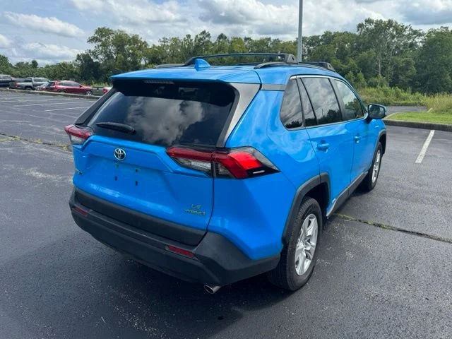 Used 2019 Blue Flame Toyota LE image 3