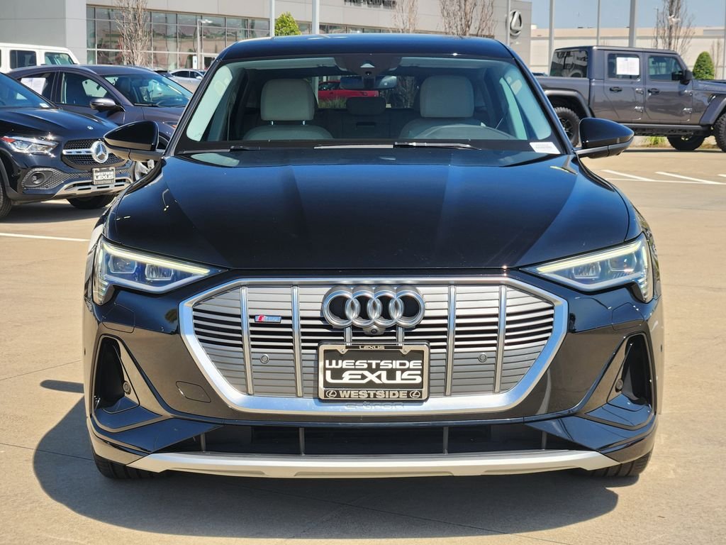 Used 2021 Audi e-tron Sportback Premium Plus with VIN WA12AAGE9MB025285 for sale in Houston, TX