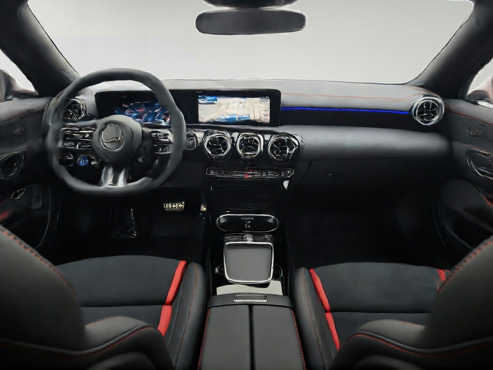 Certified Used 2025 MANUFAKTUR Mountain Grey Magno Mercedes-Benz AMG® CLA 45 image 25