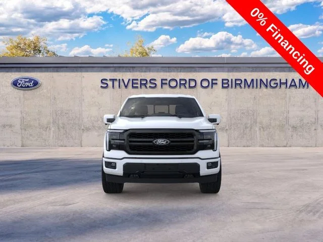 New 2026 Star White Metallic Tri-Coat Ford Lariat® image 7